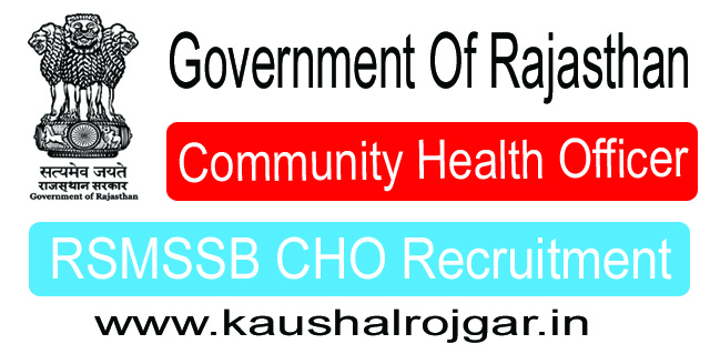 rajasthan-cho-community-health-officer-recruitment-2022-kaushal