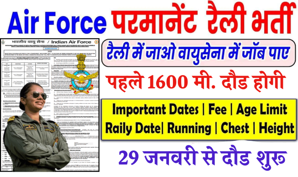 IAF Airmen Group Y Recruitment 2025: Open Rally Bharti for Male Candidates