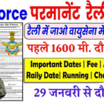 IAF Airmen Group Y Recruitment 2025: Open Rally Bharti for Male Candidates