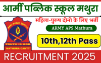 ARMY APS Mathura Recruitment 2025 Notification Out for Driver, MTS, Driver, Teacher Post | Check Details