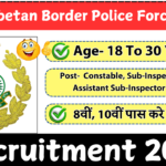 ITBP Constable Recruitment 2025 Notification Out for Constable, SI, ASI Post | Online Form