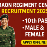 Kumaon Regiment Centre Recruitment 2025 Notification Out – Apply Offline Now! 1 Kumaon Regiment Recruitment 2025, KRC Bharti 2025