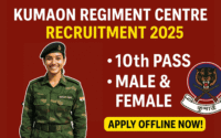 Kumaon Regiment Recruitment 2025, KRC Bharti 2025
